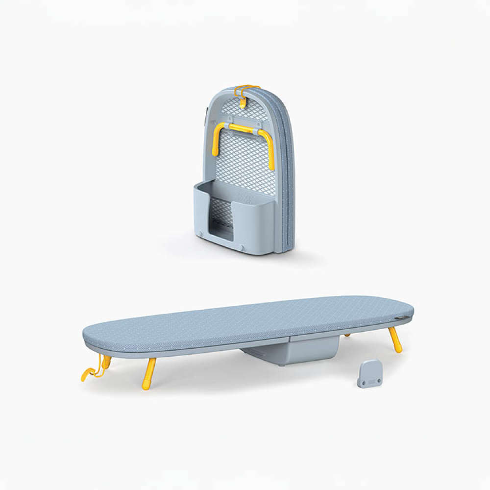 Foldable ironing board with iron storage in the group House & Home / Cleaning & Laundry at SmartaSaker.se (14410)