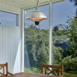 Suspended infrared heater Suspended infrared heater