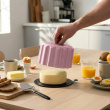 Cheese cover for round cheeses