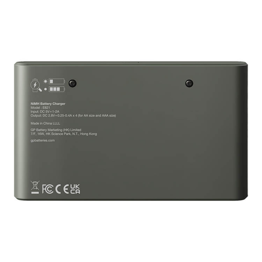 Battery charger with batteries, GP ReCyko in the group House & Home / Electronics / Home Electronics at SmartaSaker.se (14486)