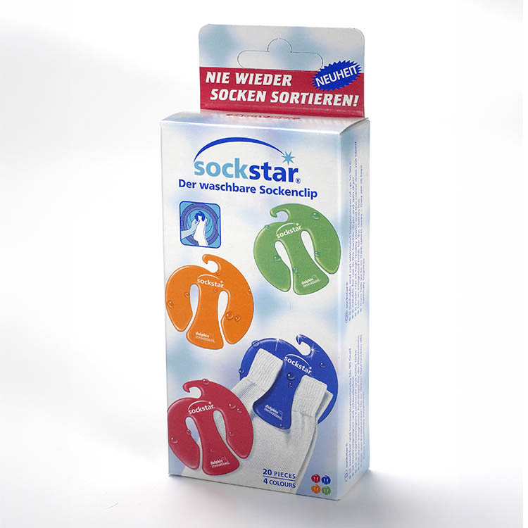Stocking clips Sockstar 20-pack in the group House & Home / Cleaning & Laundry at SmartaSaker.se (14514)