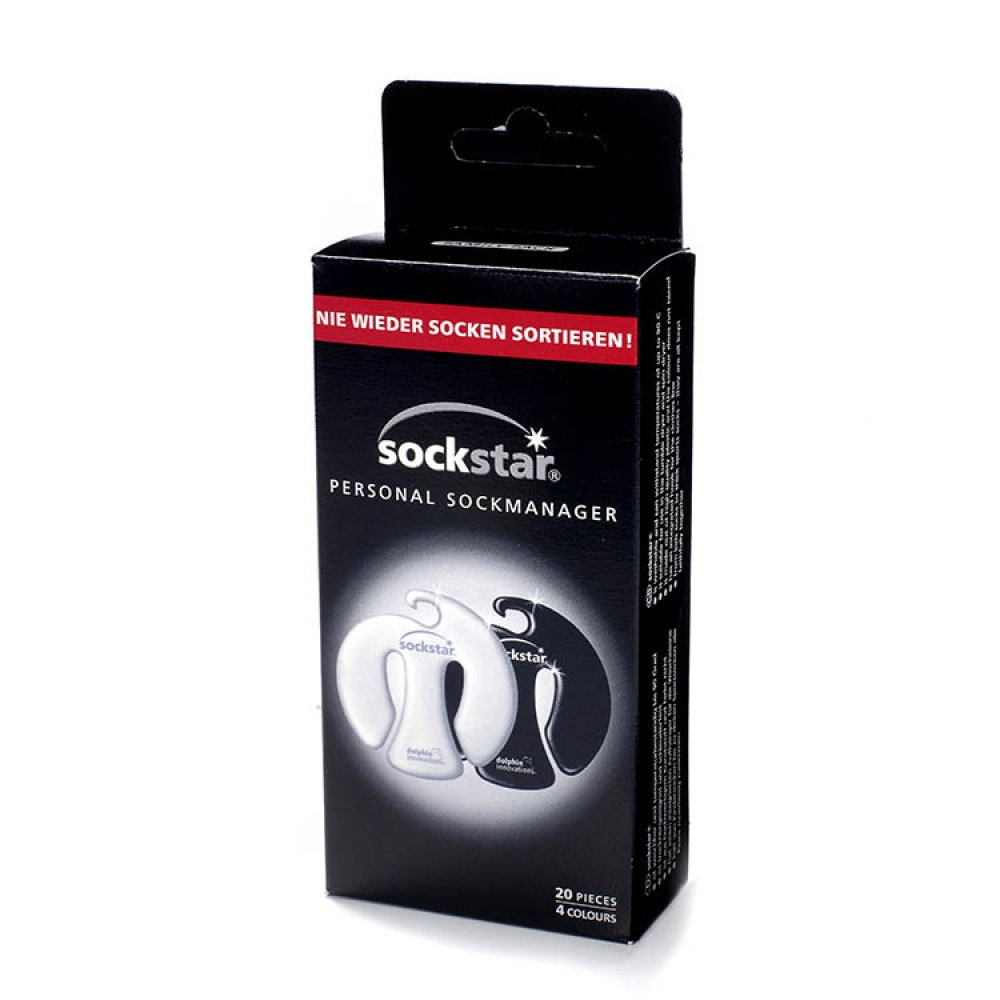Stocking clips Sockstar 20-pack in the group House & Home / Cleaning & Laundry at SmartaSaker.se (14514)
