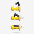 Corn holder with locking function 4-pack