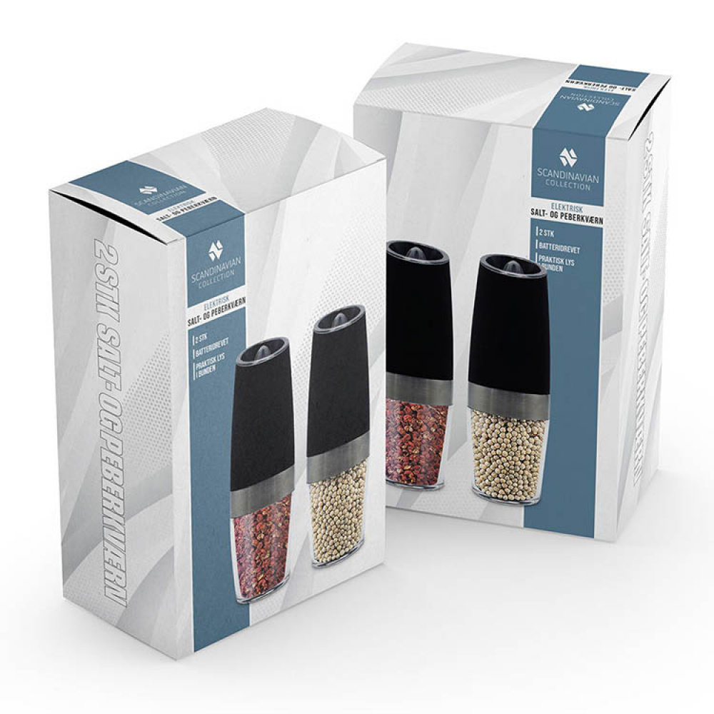 Set with electric salt & pepper mill in the group House & Home / Kitchen / Kitchen utensils at SmartaSaker.se (14517)