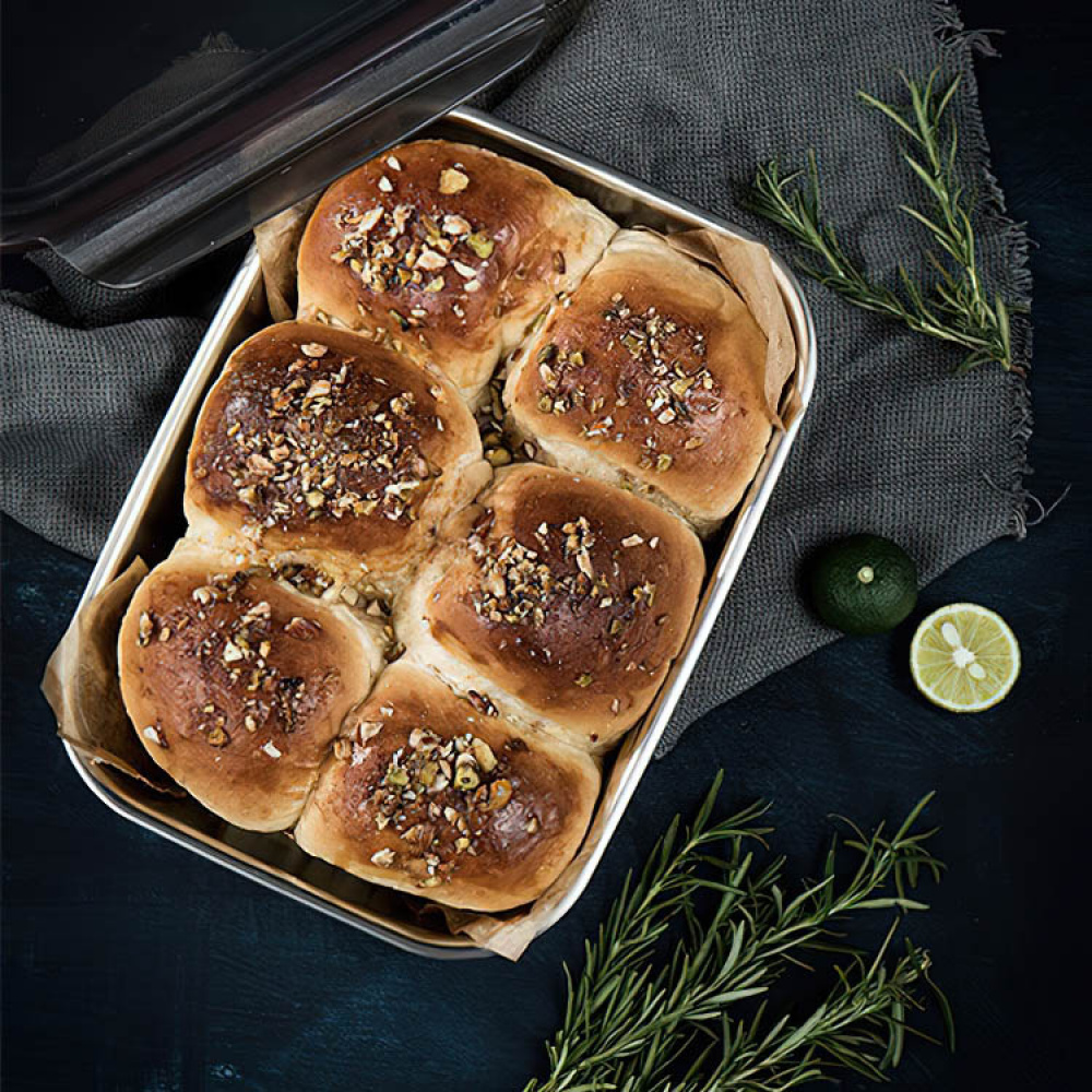 Stainless steel lunch box, Cuitisan in the group House & Home / Kitchen at SmartaSaker.se (14519)