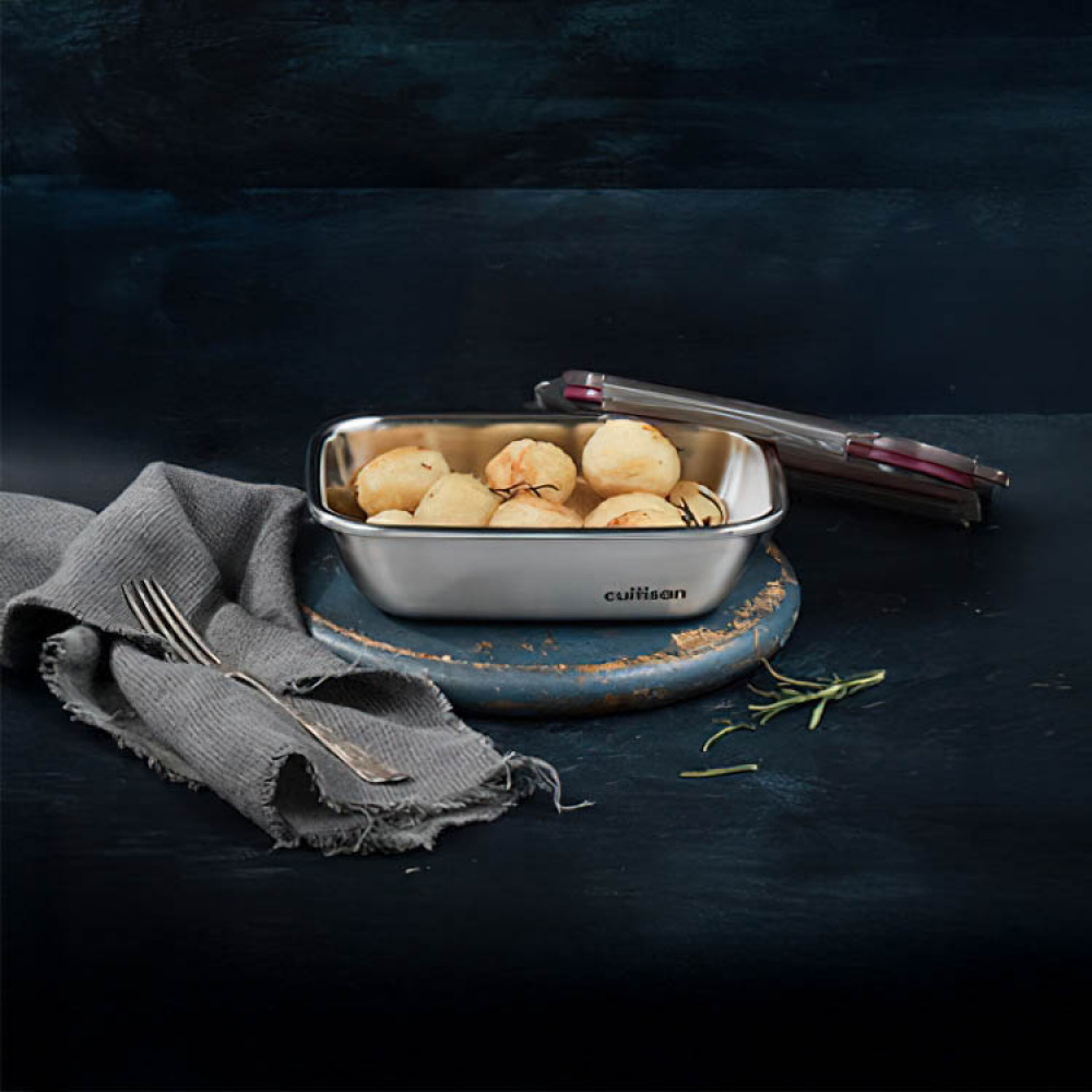 Stainless steel lunch box, Cuitisan in the group House & Home / Kitchen at SmartaSaker.se (14519)