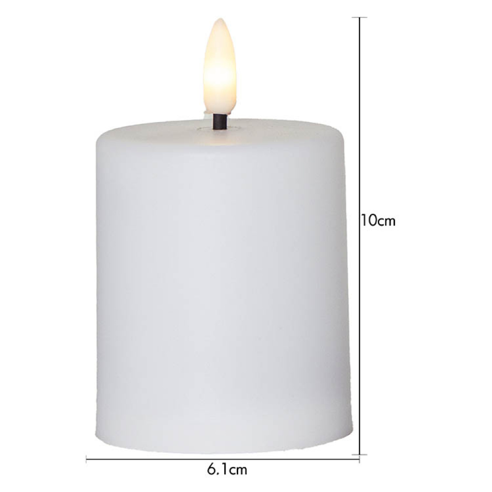 Small block light with twilight sensor in the group Lighting / Outdoor lighting / Pillar candles and lanterns at SmartaSaker.se (14522)