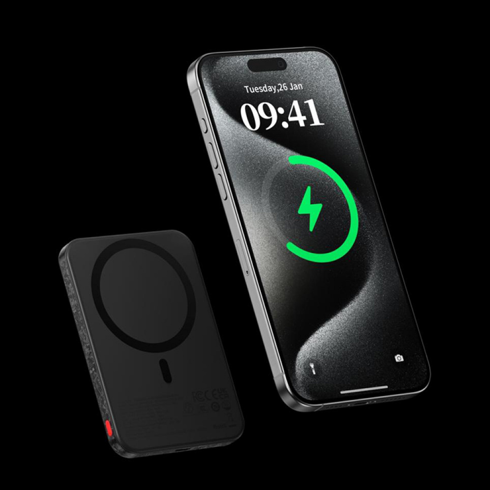Powerbank with wireless charging in the group House & Home / Electronics / Chargers and Powerbanks at SmartaSaker.se (14527)