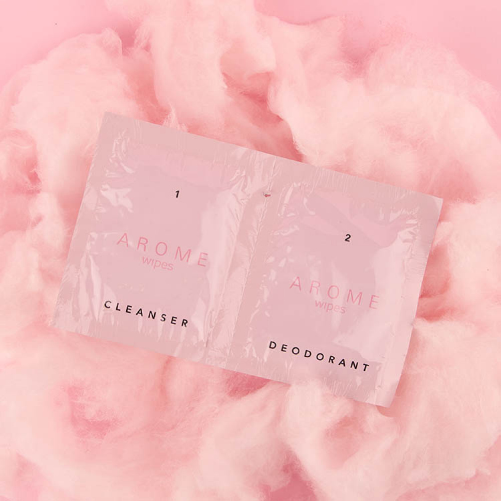 Deo wipes, Arome, 10-pack in the group House & Home / Bathroom / Hygiene at SmartaSaker.se (14533)