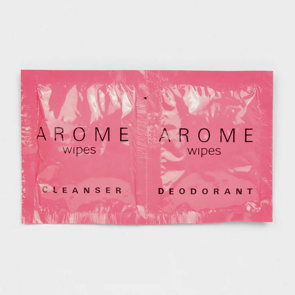 Deo wipes, Arome, 10-pack in the group House & Home / Bathroom / Hygiene at SmartaSaker.se (14533)