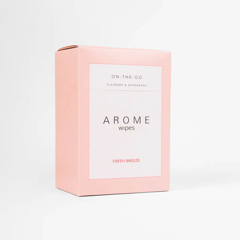 Deo wipes, Arome, 10-pack in the group House & Home / Bathroom / Hygiene at SmartaSaker.se (14533)