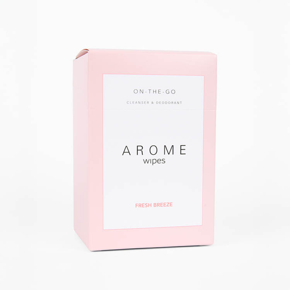 Deo wipes, Arome, 10-pack in the group House & Home / Bathroom / Hygiene at SmartaSaker.se (14533)