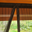 Mosquito net with magnetic lock