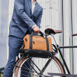 Computer bag for the bicycle