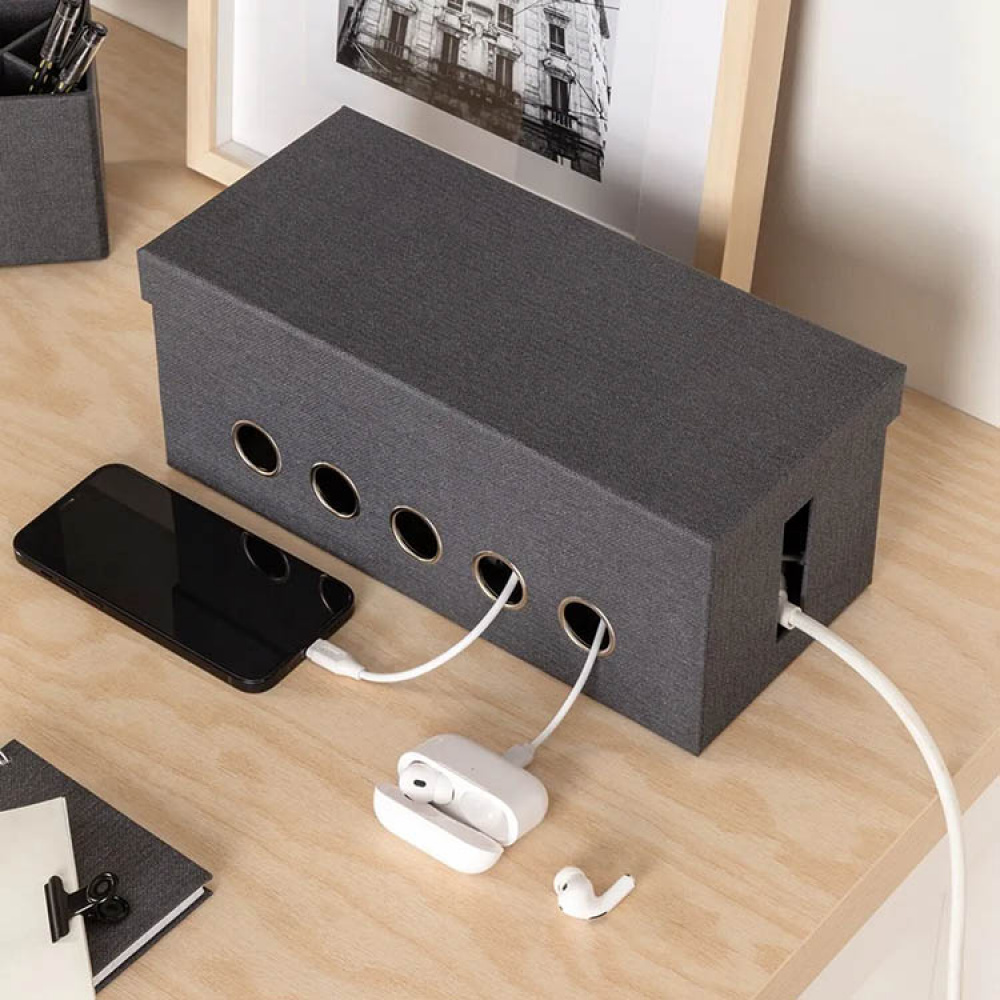 Cable management box for desk in the group House & Home / Home Office at SmartaSaker.se (14566)
