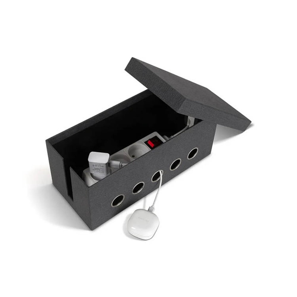 Cable management box for desk in the group House & Home / Home Office at SmartaSaker.se (14566)