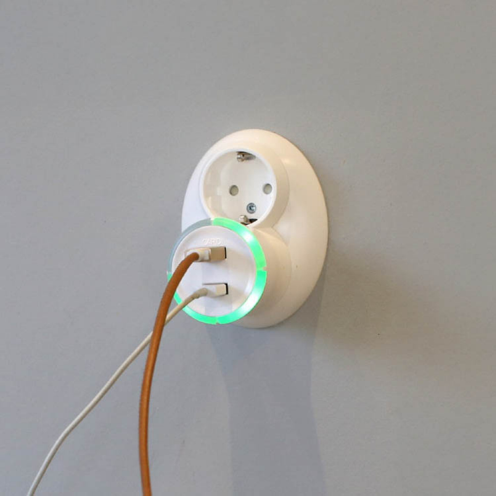 USB socket with timer, Capidi in the group House & Home / Electronics / Cables & Adapters at SmartaSaker.se (14577)