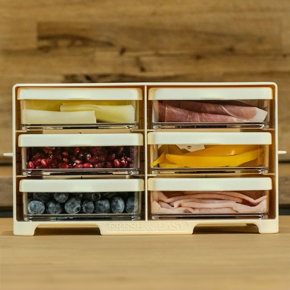 Rack with drawers for the fridge in the group House & Home / Kitchen at SmartaSaker.se (14578)