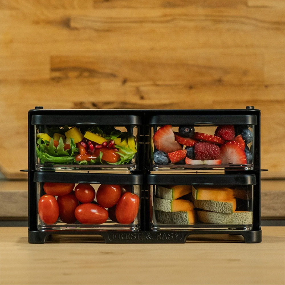 Rack with drawers for the fridge in the group House & Home / Kitchen at SmartaSaker.se (14578)