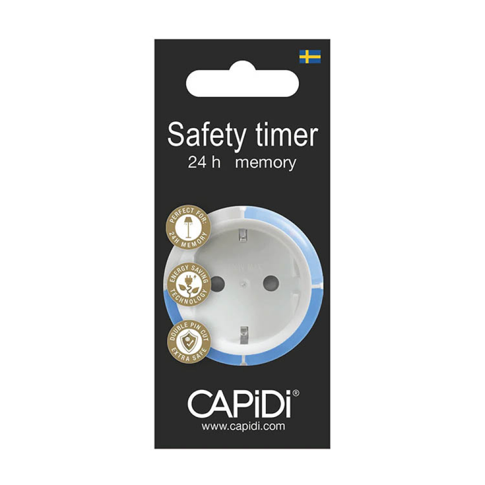 Timer for electrical outlets, Capidi in the group House & Home / Electronics / Cables & Adapters at SmartaSaker.se (14581)