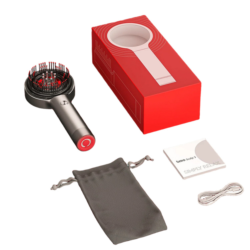 Scalp brush with red light therapy, Breo in the group Leisure at SmartaSaker.se (14593)
