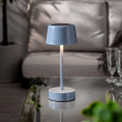 Small solar-powered table lamp