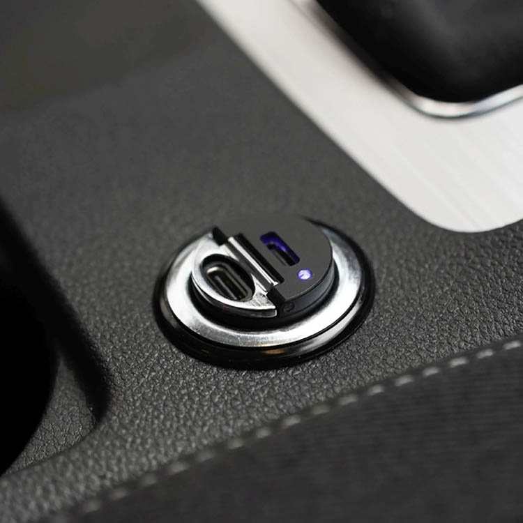 Recessed car charger in the group Vehicles / Car Accessories at SmartaSaker.se (14596)