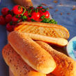 Hot dog bun toaster for the grill Hot dog bun toaster for the grill