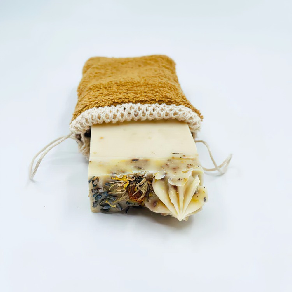 Soap pouch with exfoliating surface in the group House & Home / Bathroom / Bath and shower at SmartaSaker.se (14614)