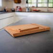 Cutting board with support, Mühlenbrett