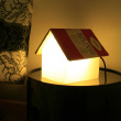 Book stand with lamp