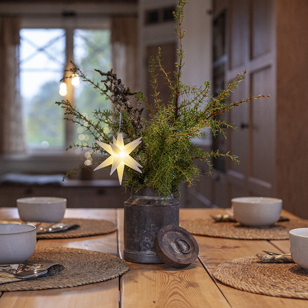 Battery-powered mini 3D star in the group Holidays / Advent & Christmas / Christmas lighting at SmartaSaker.se (14655)