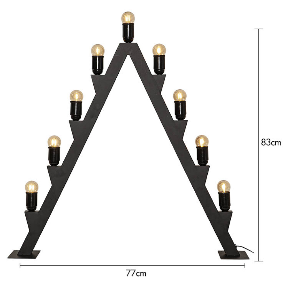 Large Advent candle holder for outdoor use in the group Holidays / Advent & Christmas / Christmas lighting at SmartaSaker.se (14656)