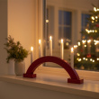 Battery-powered Advent candle holder
