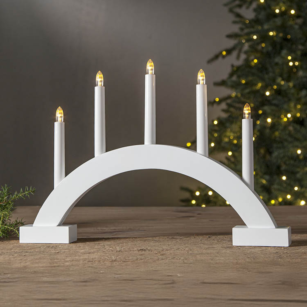 Battery-powered Advent candle holder in the group Advent & Christmas / Christmas lighting at SmartaSaker.se (14657)
