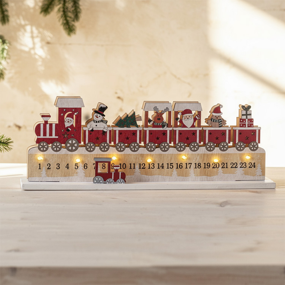 Advent calendar with countdown in the group Holidays / Advent & Christmas / Christmas lighting at SmartaSaker.se (14658)