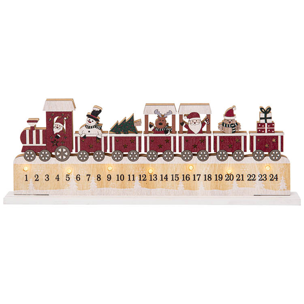 Advent calendar with countdown in the group Holidays / Advent & Christmas / Christmas lighting at SmartaSaker.se (14658)