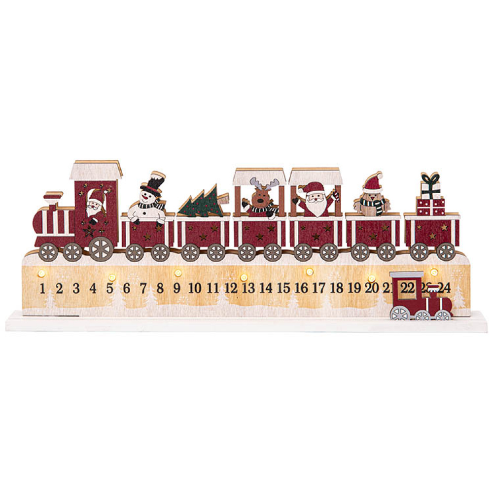 Advent calendar with countdown in the group Holidays / Advent & Christmas / Christmas lighting at SmartaSaker.se (14658)