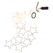 Christmas tree star string lights