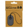 Reflex with elasticated cord