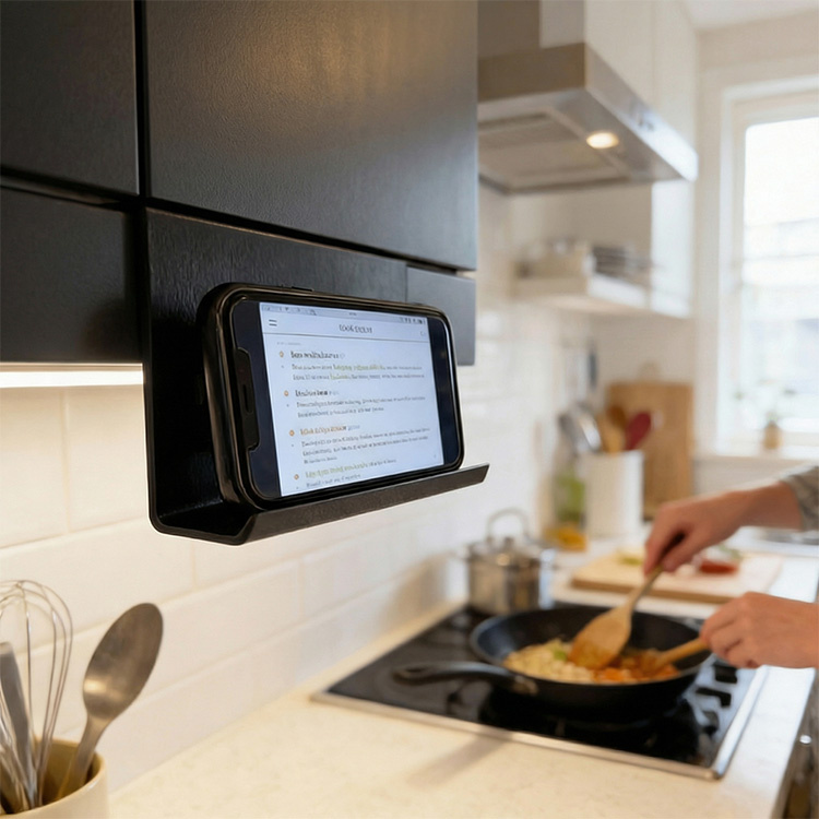 Mobile phone holder for kitchen cabinets in the group House & Home / Electronics / Mobile Accessories at SmartaSaker.se (14697)