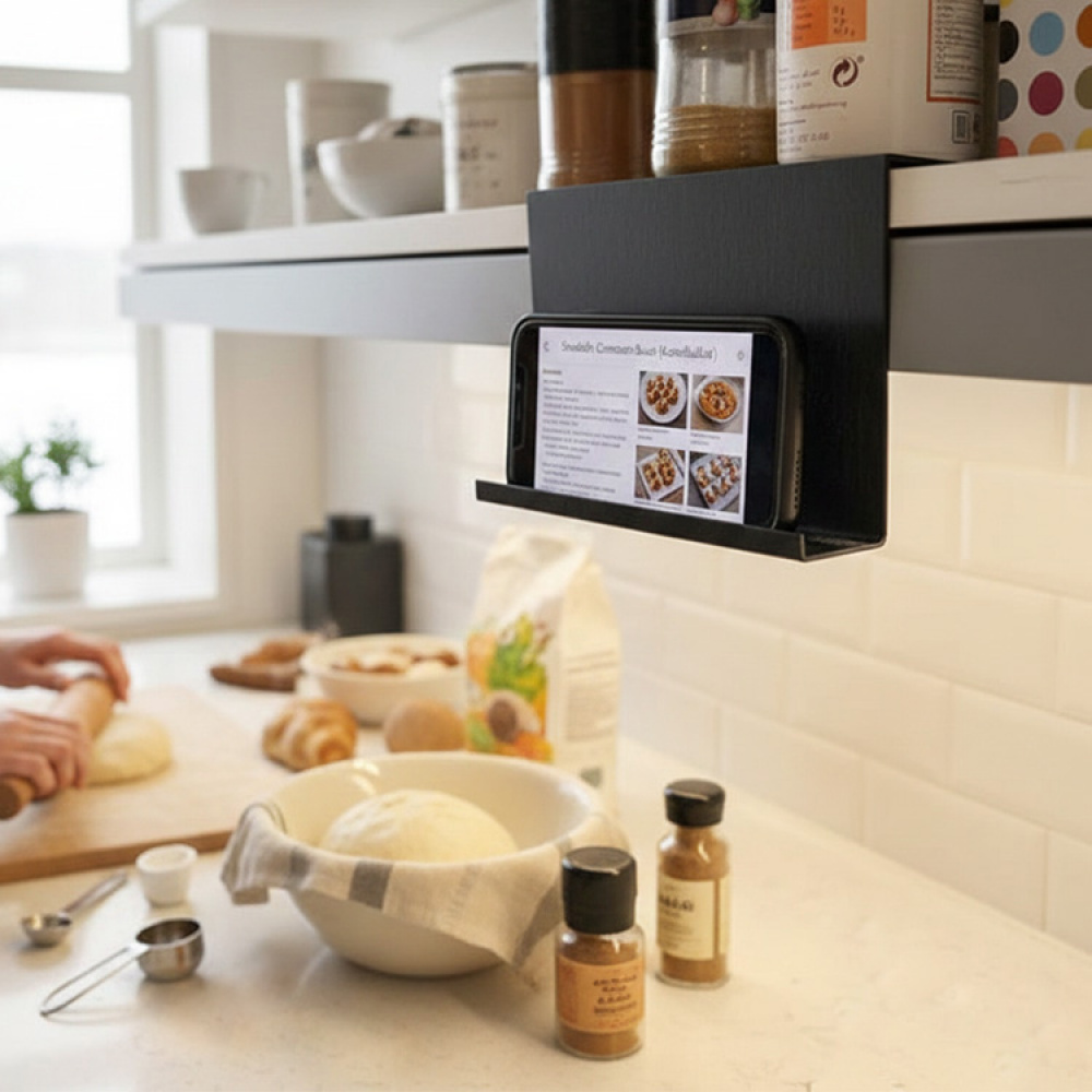 Mobile phone holder for kitchen cabinets in the group House & Home / Electronics / Mobile Accessories at SmartaSaker.se (14697)