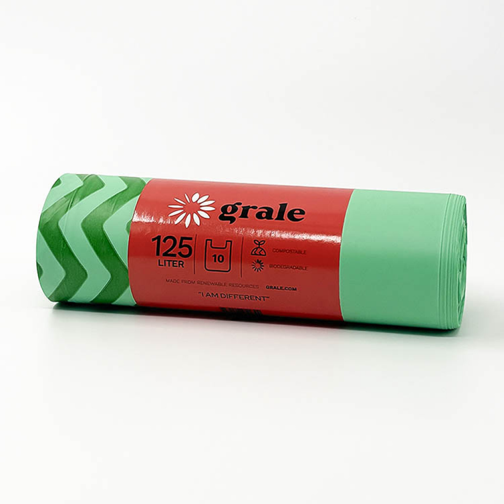 Compostable garbage bag 125 litres, Grale in the group House & Home / Sustainable Living / Recycling at SmartaSaker.se (14719)