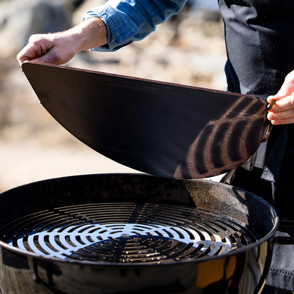 Semi-circular griddle plate, Kockums Jernverk in the group House & Home / Grill Stuff at SmartaSaker.se (14734)