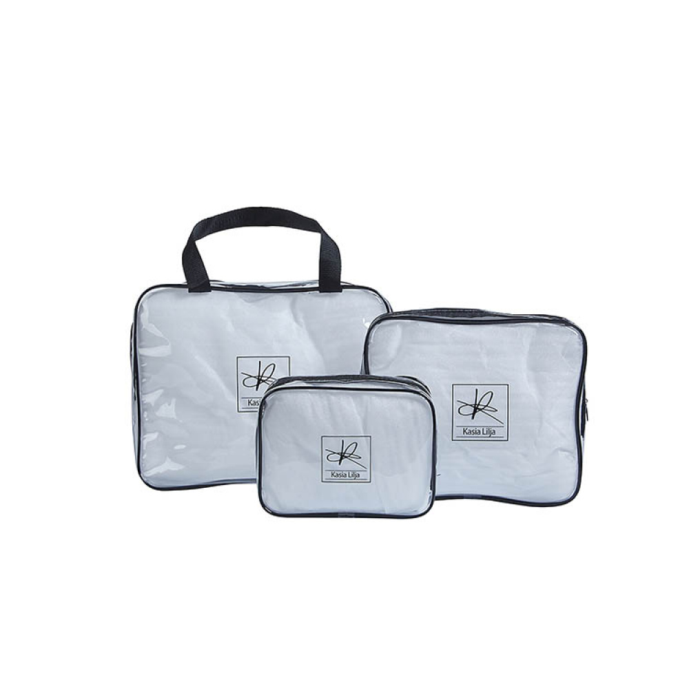 Transparent toiletry bags 3-pack in the group Holidays / Christmas Gifts / Christmas gifts by interest / The Traveler at SmartaSaker.se (14736)