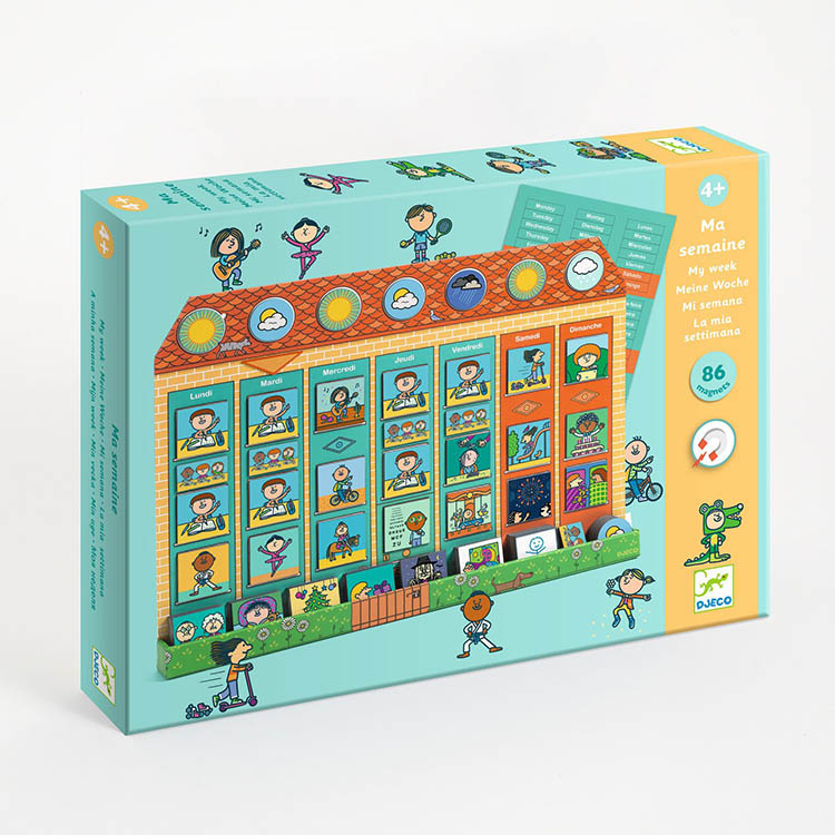 Magnetic weekly calendar for children in the group House & Home / Kids at SmartaSaker.se (14770)