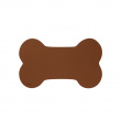 Dog bowl mat