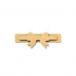 Leather napkin holder with bow