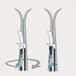 Ski holder 2-pack, Lyly-Strap