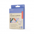 Pocket mirror with lighting